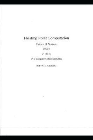 Cover of Floating Point Computation