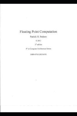 Cover of Floating Point Computation