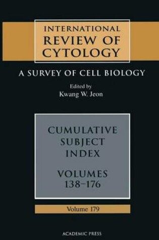 Cover of Cumulative Subject Index, Volumes 138-172