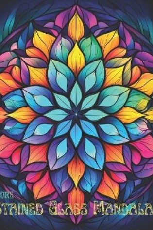 Cover of More Stained Glass Mandalas