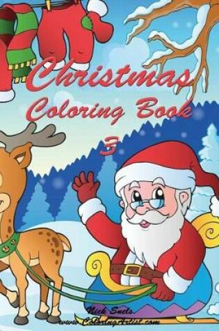 Cover of Christmas Coloring Book 3