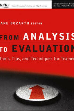 Cover of From Analysis to Evaluation