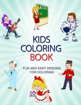 Book cover for Kids Coloring Book