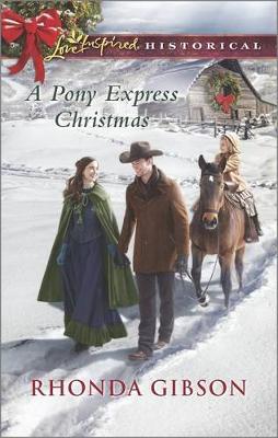 Book cover for A Pony Express Christmas