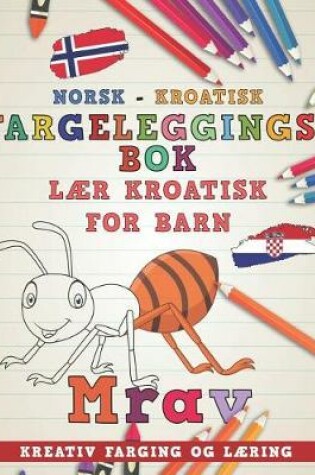 Cover of Fargeleggingsbok Norsk - Kroatisk - L