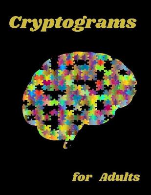 Book cover for Cryptograms for adults