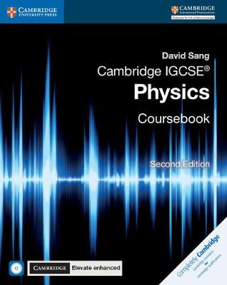 Cover of Cambridge IGCSE (R) Physics Coursebook with CD-ROM and Cambridge Elevate Enhanced Edition (2 Years)