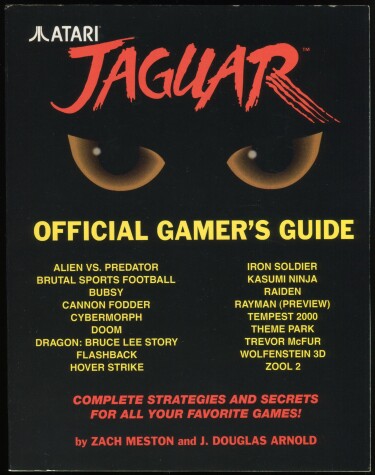 Book cover for Atari Jaguar Official Gamer's Guide
