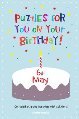 Book cover for Puzzles for you on your Birthday - 6th May