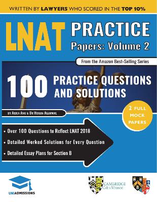 Cover of LNAT Practice Papers Volume 2