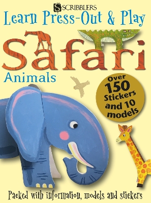 Book cover for Learn, Press-Out & Play Safari Animals