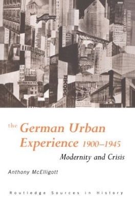 Book cover for The German Urban Experience