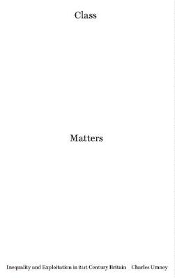 Book cover for Class Matters