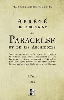 Book cover for Abrege de la doctrine de Paracelse et de ses Archidoxes