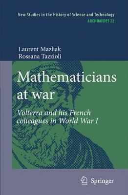 Cover of Mathematicians at war