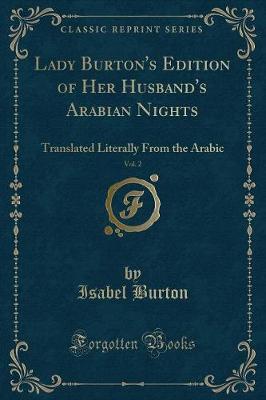 Book cover for Lady Burton's Edition of Her Husband's Arabian Nights, Vol. 2