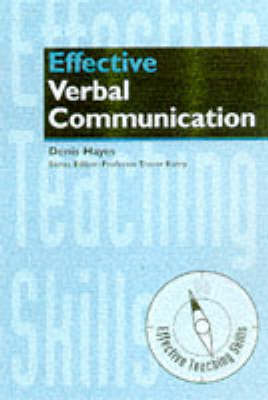 Book cover for Effective Verbal Communication