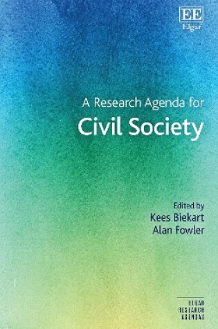 Cover of A Research Agenda for Civil Society