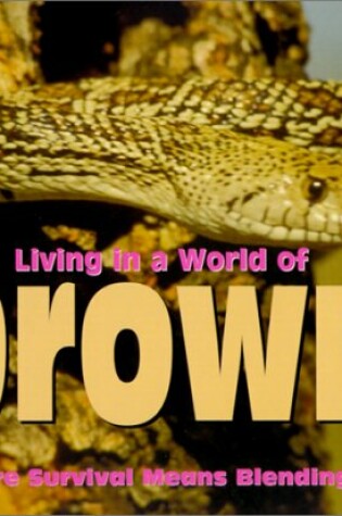 Cover of Living in a World of Brown