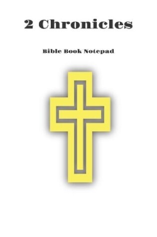 Cover of Bible Book Notepad 2 Chronicles