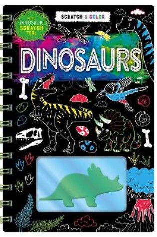 Cover of Scratch Art: Dinosaurs