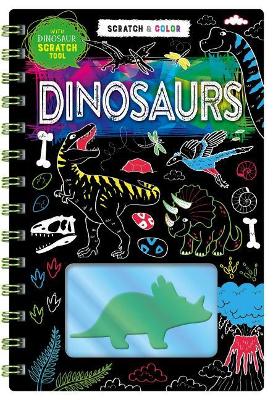 Book cover for Scratch Art: Dinosaurs