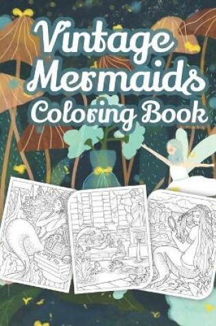 Cover of Vintage Mermaids Coloring Book