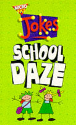 Book cover for Microfax Jokes: School Daze
