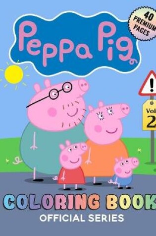 Cover of Peppa Pig Coloring Book Vol2