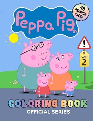 Book cover for Peppa Pig Coloring Book Vol2