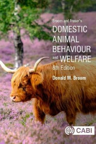 Cover of Broom and Fraser's Domestic Animal Behaviour and Welfare