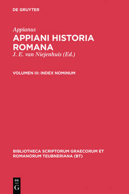 Cover of Index Nominum