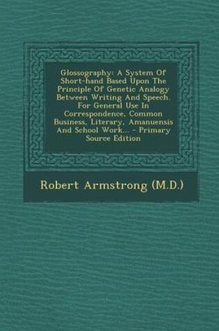 Cover of Glossography