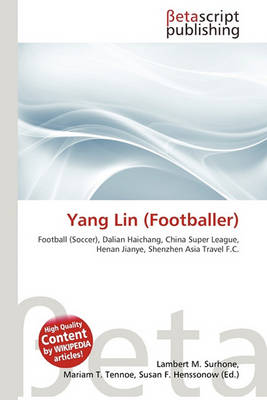 Book cover for Yang Lin (Footballer)