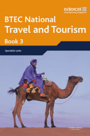 Cover of BTEC Nationals Travel and Tourism Student Book 3
