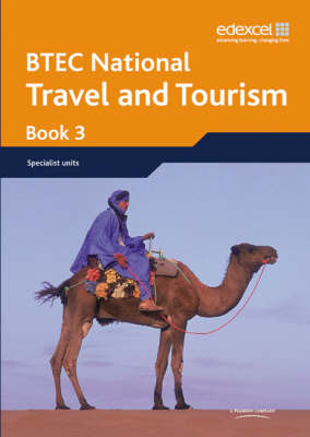 Book cover for BTEC Nationals Travel and Tourism Student Book 3