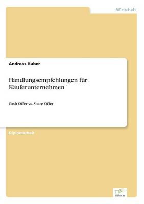 Book cover for Handlungsempfehlungen für Käuferunternehmen