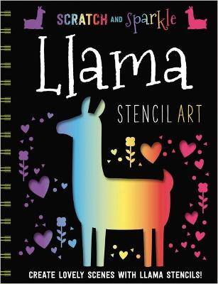 Cover of Llamas Stencil Art
