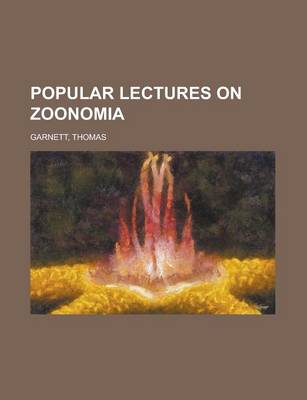 Book cover for Popular Lectures on Zoonomia