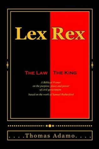 Cover of Lex Rex