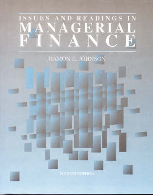 Book cover for Issues and Readings in Managerial Finance