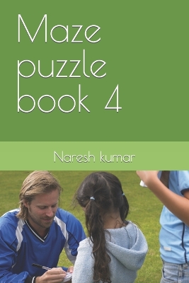 Book cover for Maze puzzle book 4