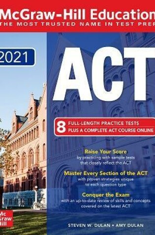 Cover of McGraw-Hill Education ACT 2021