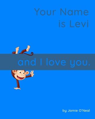 Book cover for My Name is Levi and I Love You.