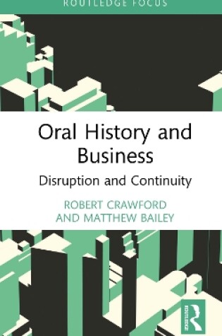 Cover of Oral History and Business