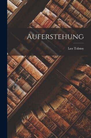 Cover of Auferstehung