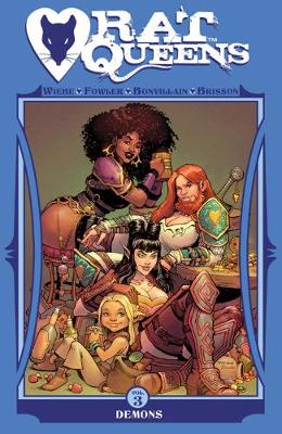 Book cover for Rat Queens Volume 3: Demons