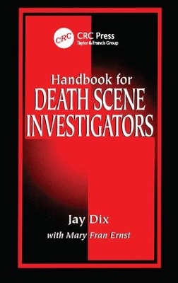 Book cover for Handbook for Death Scene Investigators