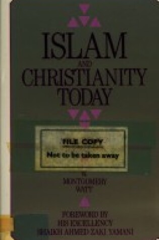 Cover of Islam and Christianity Today