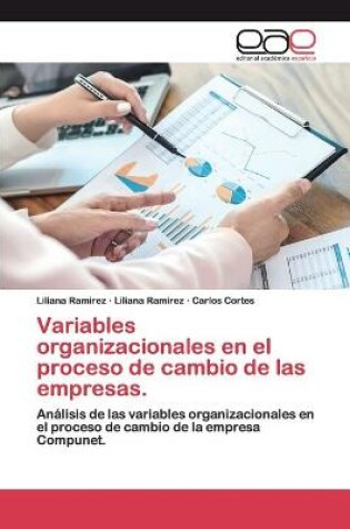 Cover of Variables organizacionales en el proceso de cambio de las empresas.